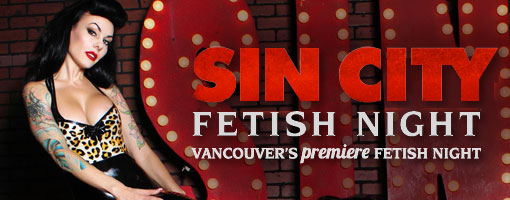 Vancouver DJ Evilyn13 spins at Sin City Fetish Night
